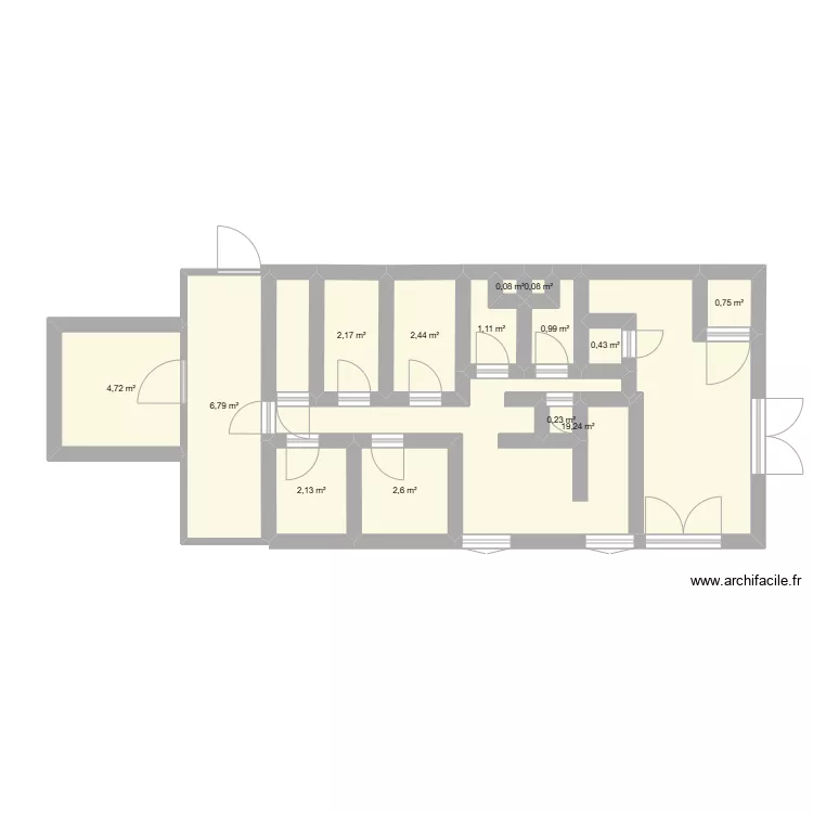 Plan BK Massy. Plan de 