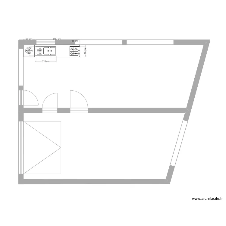 Projet aménagement magasin - modifié. Plan de Projet aménagement magasin - modifié. Plan de