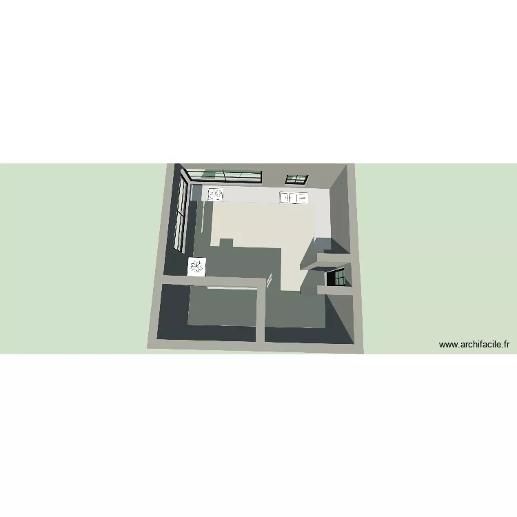 veranda. Plan de 1 et 30 m² veranda. Plan de 1 et 30 m²
