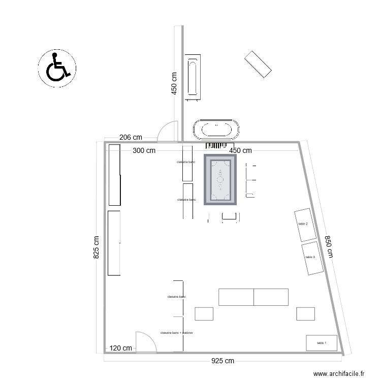 PROJET UEE LARMOR. Plan de 0 pièce et 0 m2