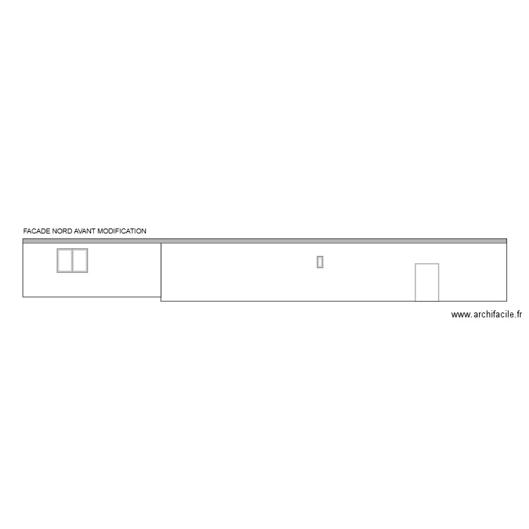 Germain Façade NORD avant. Plan de 0 pièce et 0 m2