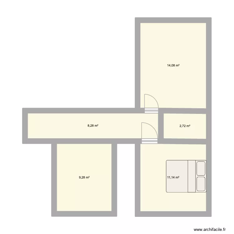 1sdsd. Plan de 5 Pièces et 45 m² 1sdsd. Plan de 5 Pièces et 45 m²