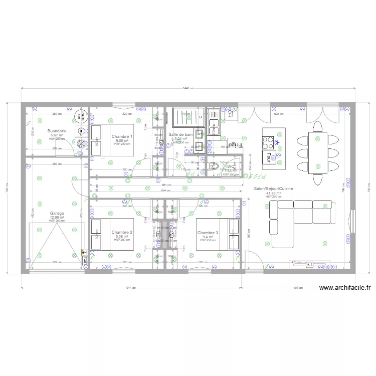 Maison Julien. Plan de Maison Julien. Plan de