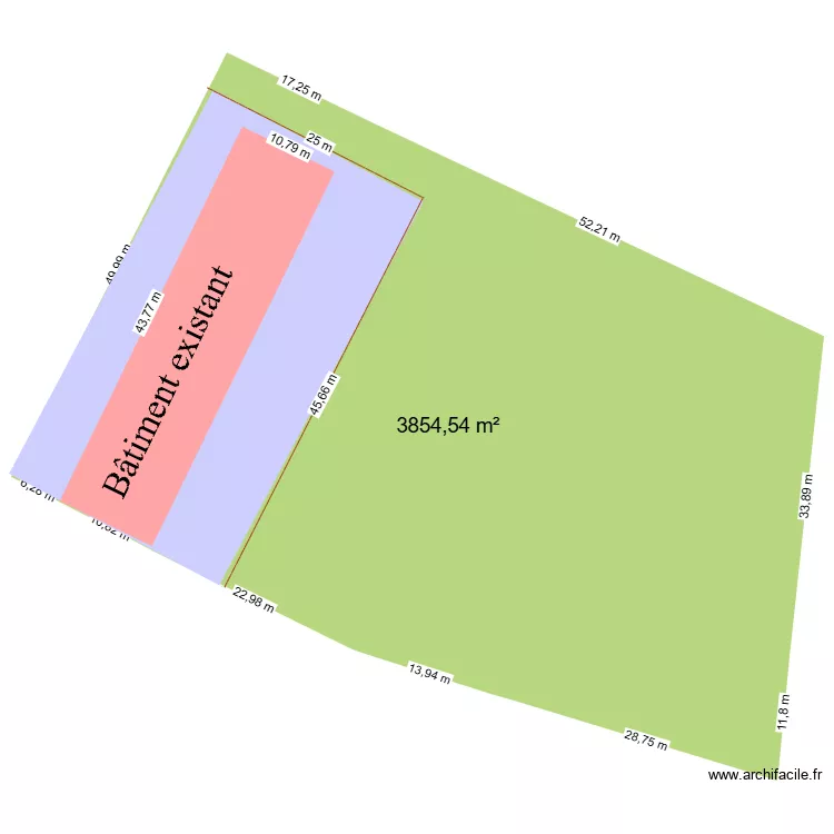 jardin REZ SAUVEGARDE VIDE. Plan de 