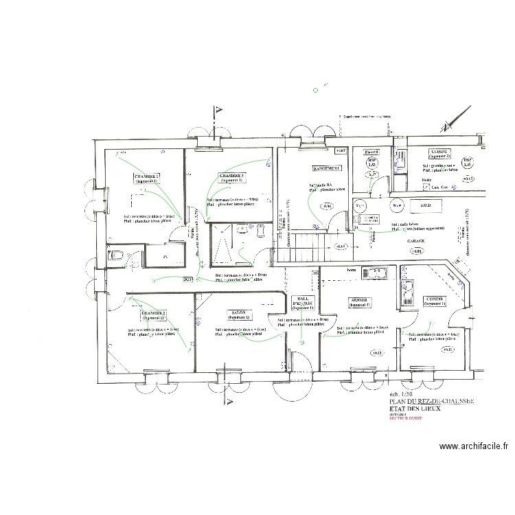 Reno EYG RDC. Plan de 0 pièce et 0 m2