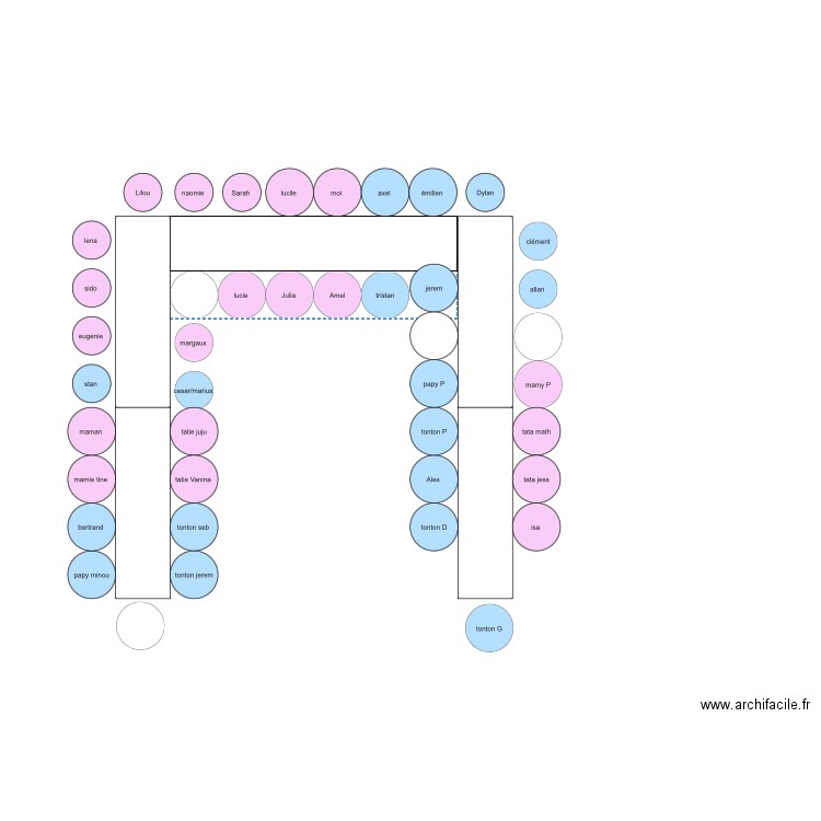 plan (sans tonton jerem tati Juju et Margaux). Plan de 0 pièce et 0 m2