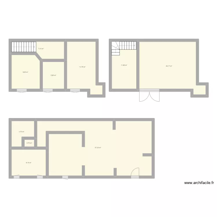 Maison travaux. Plan de Maison travaux. Plan de