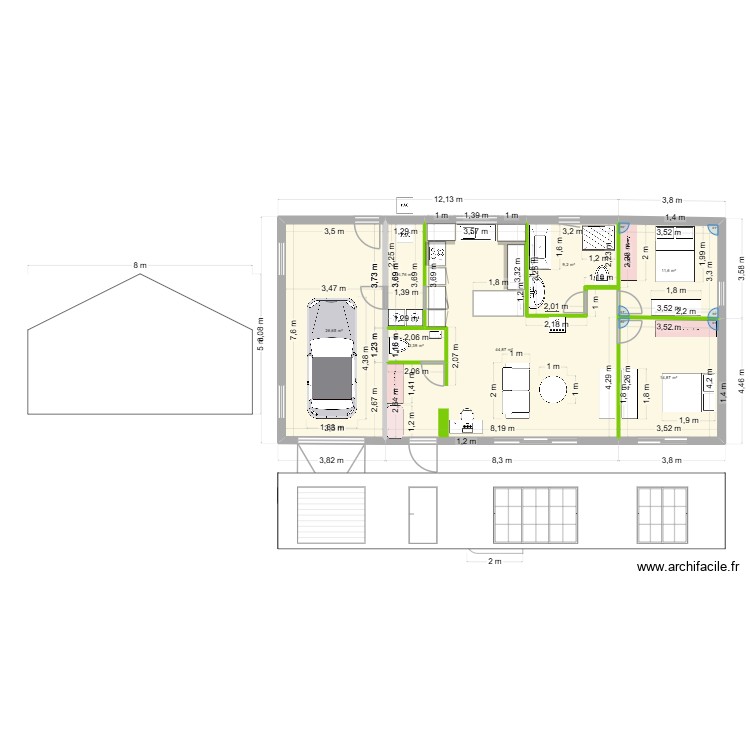 ARTAIX Plan 05 02 V1. Plan de 0 pièce et 0 m2