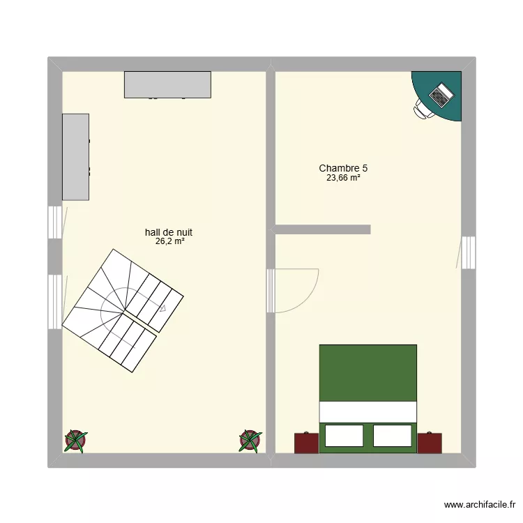 Plan 3 &egrave;me Herve. Plan de 
