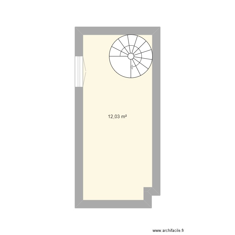 Plan R+1 StayIn. Plan de 0 pièce et 0 m2