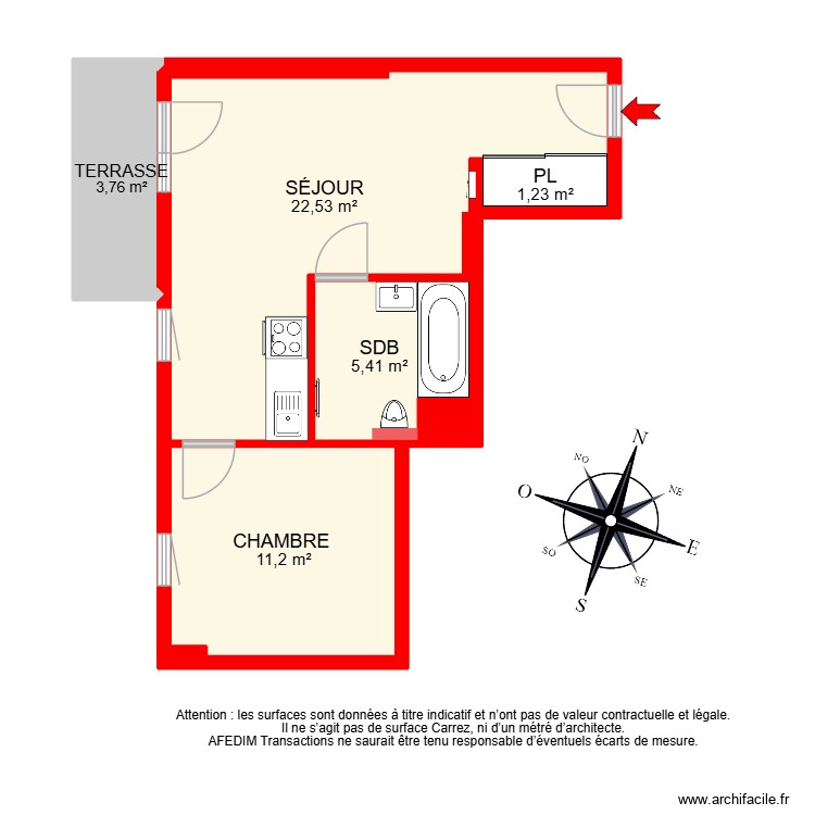BI 31090 -. Plan de 0 pièce et 0 m2