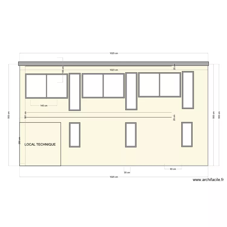 DP4 PLAN FACADE AVANT travaux 1.0. Plan de DP4 PLAN FACADE AVANT travaux 1.0. Plan de