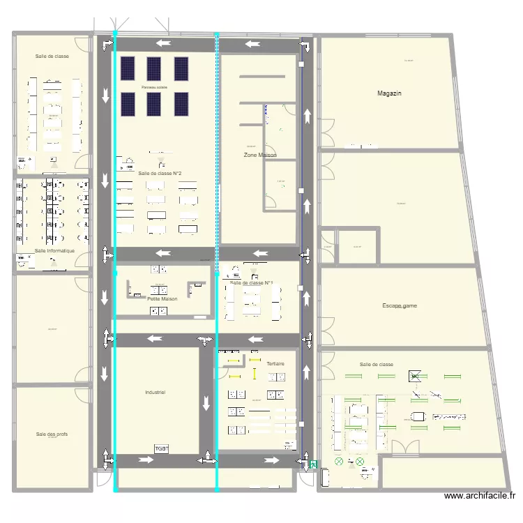 Plan de Masse Noah Mury  . Plan de 