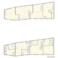 B&acirc;timent Saint Aubin Epinay plan sans &eacute;lements