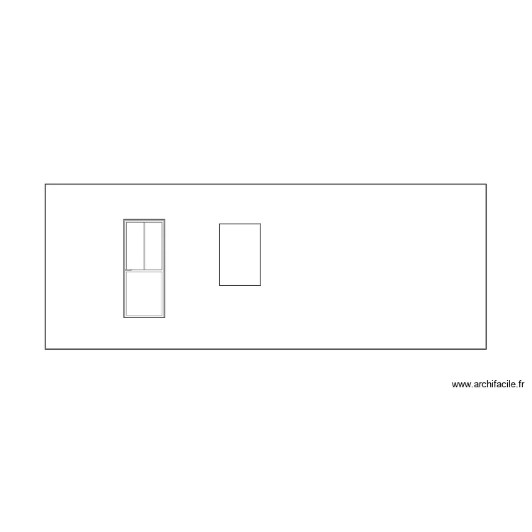 fa&ccedil;ade projet chauvin &agrave; finir. Plan de 