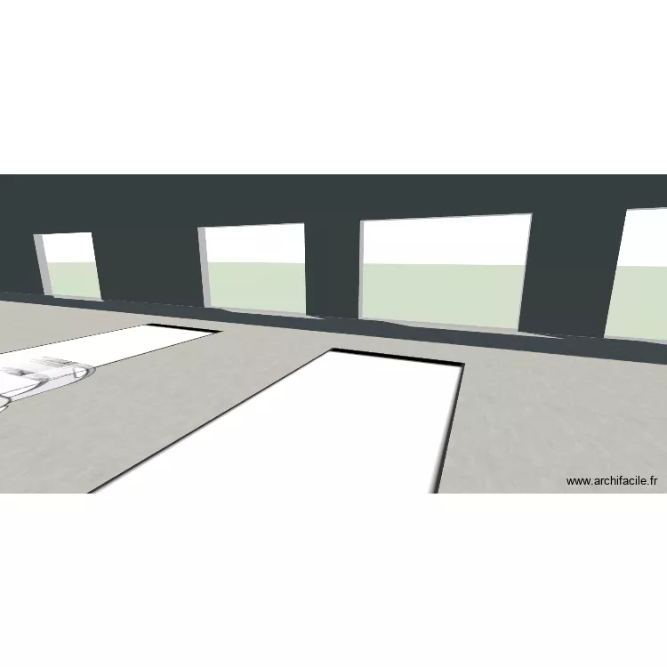 scania garage. Plan de 6 Pièces et 806 m²