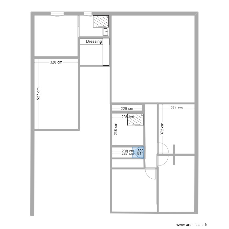 correa. Plan de 0 pièce et 0 m2