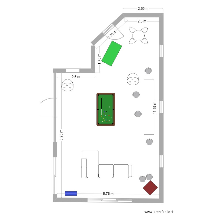 PIECE PISCINE. Plan de 0 pièce et 0 m2