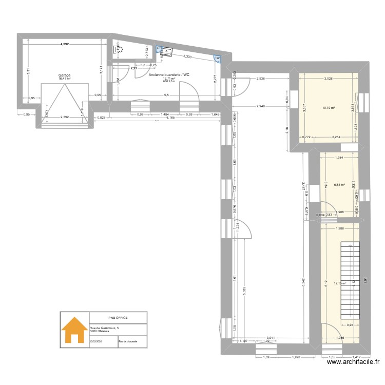 Rez de chaussée base. Plan de 0 pièce et 0 m2 Rez de chaussée base. Plan de 0 pièce et 0 m2