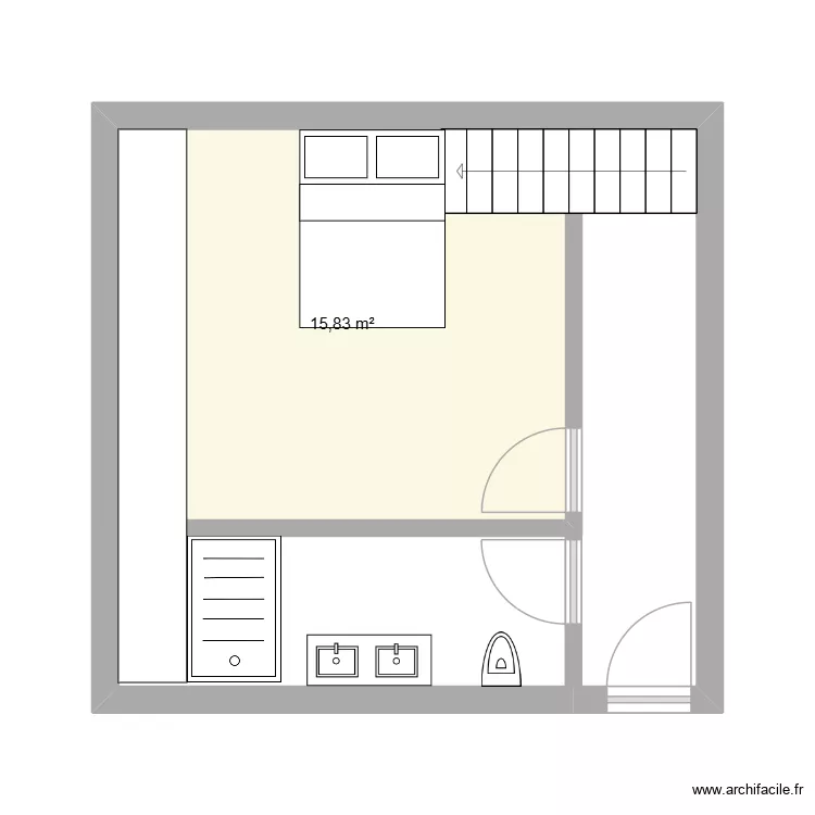 St Lazare - caveV1. Plan de 1 et 16 m² St Lazare - caveV1. Plan de 1 et 16 m²