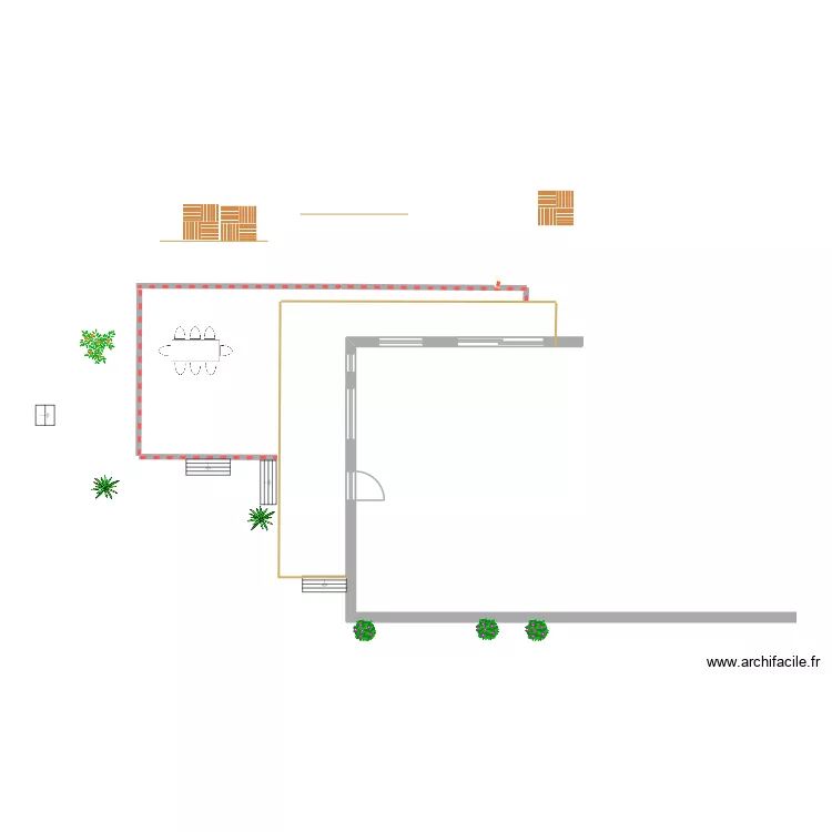 Terrasse Cap-à-l'aigle (2). Plan de Terrasse Cap-à-l'aigle (2). Plan de