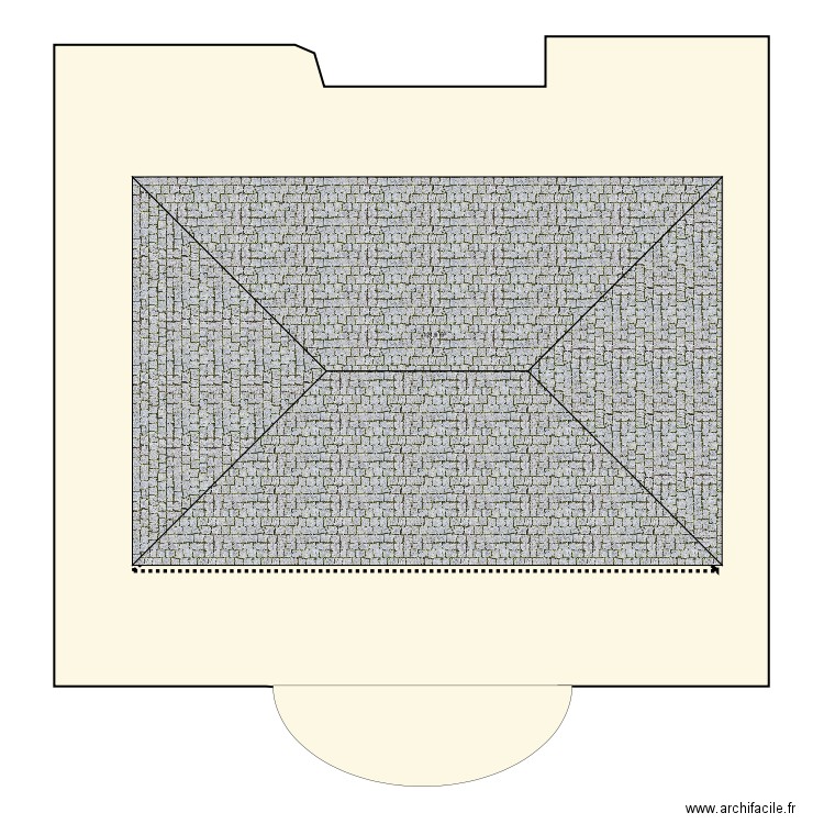 Etienne. Plan de 1 pièce et 122 m2
