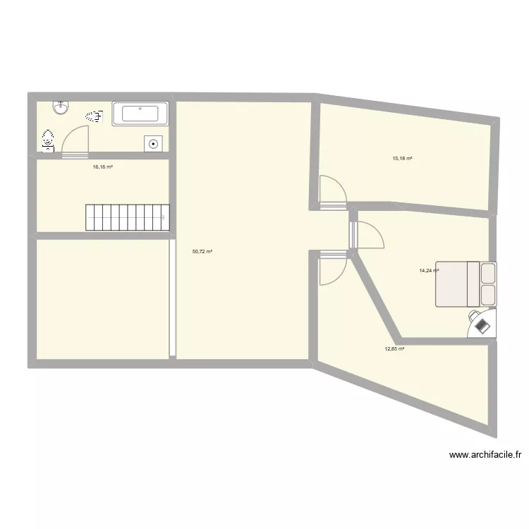 maison sdb. Plan de 5 et 109 m² maison sdb. Plan de 5 et 109 m²