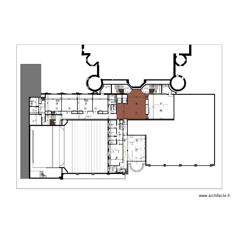 CSE RSE. Plan de 0 pièce et 0 m2