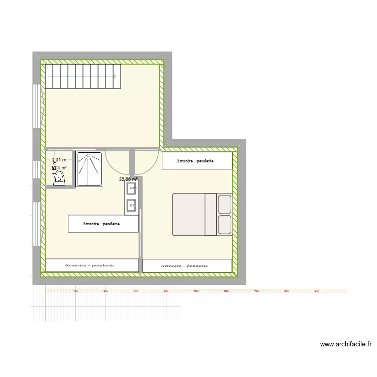 IRDD R+1. Plan de 2 et 41 m² IRDD R+1. Plan de 2 et 41 m²