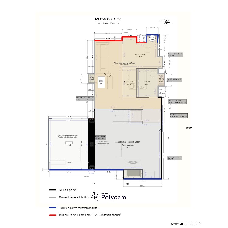 ML25003081 rdc. Plan de 0 pièce et 0 m2