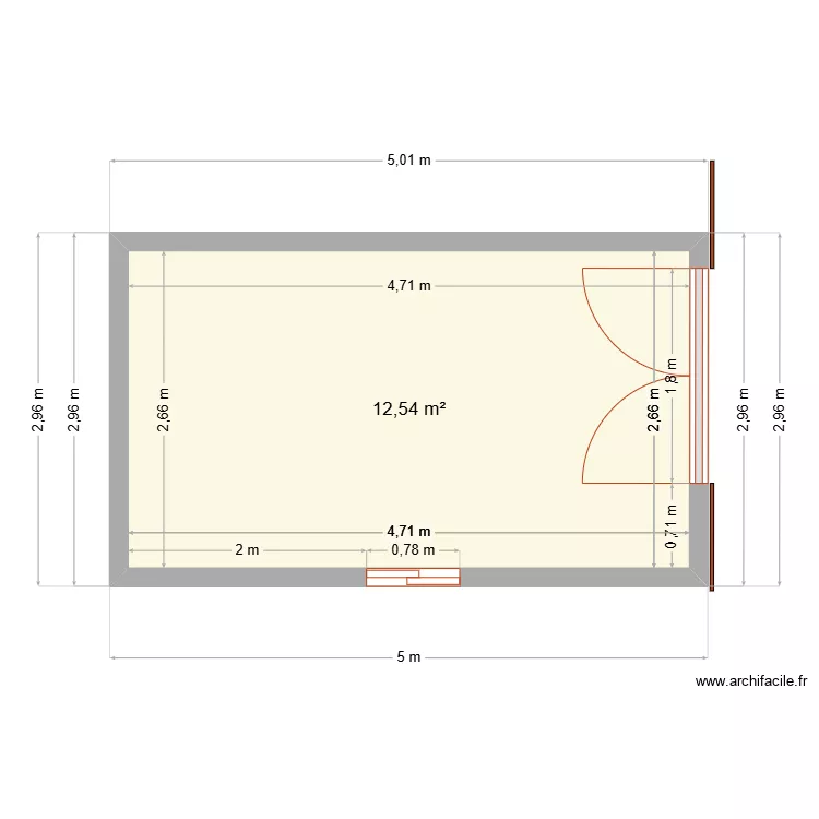 casa forno 1. Plan de 