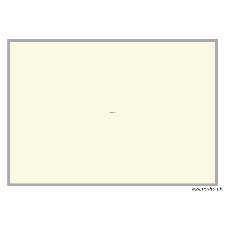 maison. Plan de 1 pièce et 396 m2