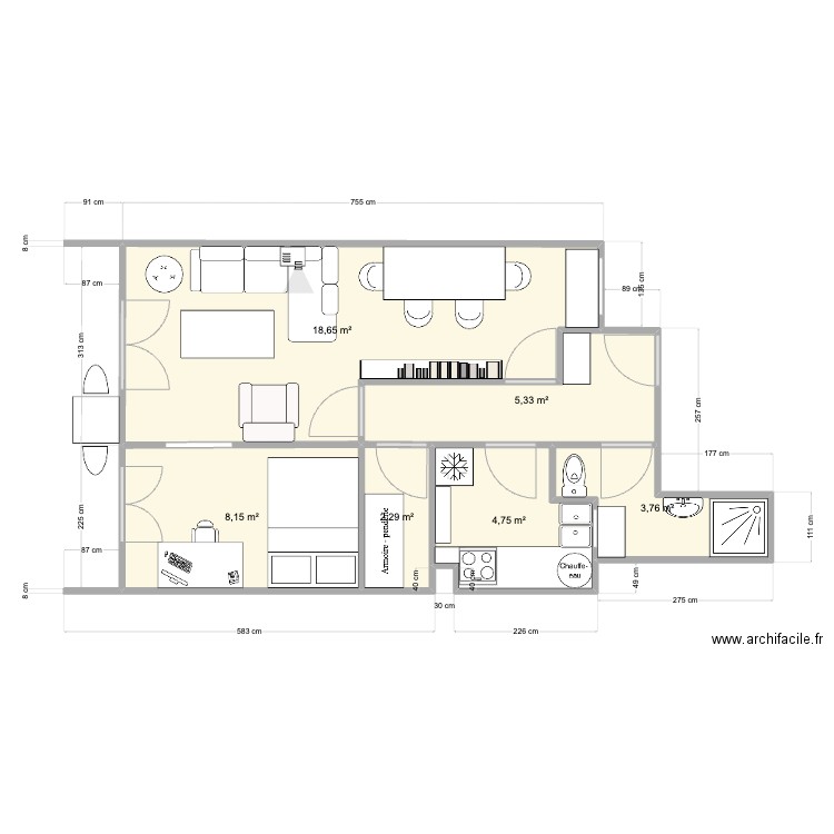 Plan Appart. Plan de 0 pièce et 0 m2