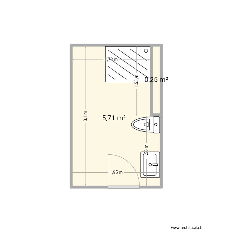 Didier 2. Plan de 0 pièce et 0 m2 Didier 2. Plan de 0 pièce et 0 m2