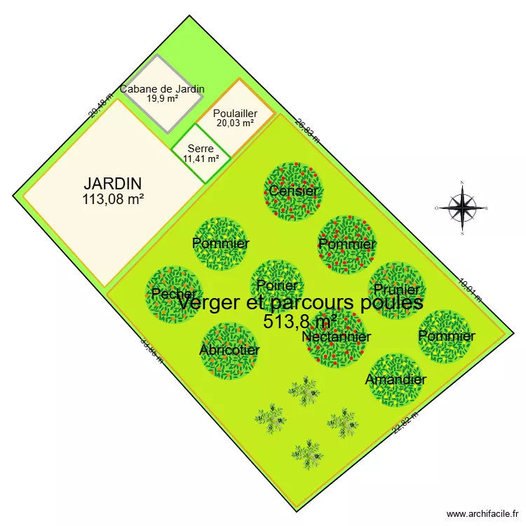 DE L'AUTRE COTE. Plan de 5 et 678 m² DE L'AUTRE COTE. Plan de 5 et 678 m²
