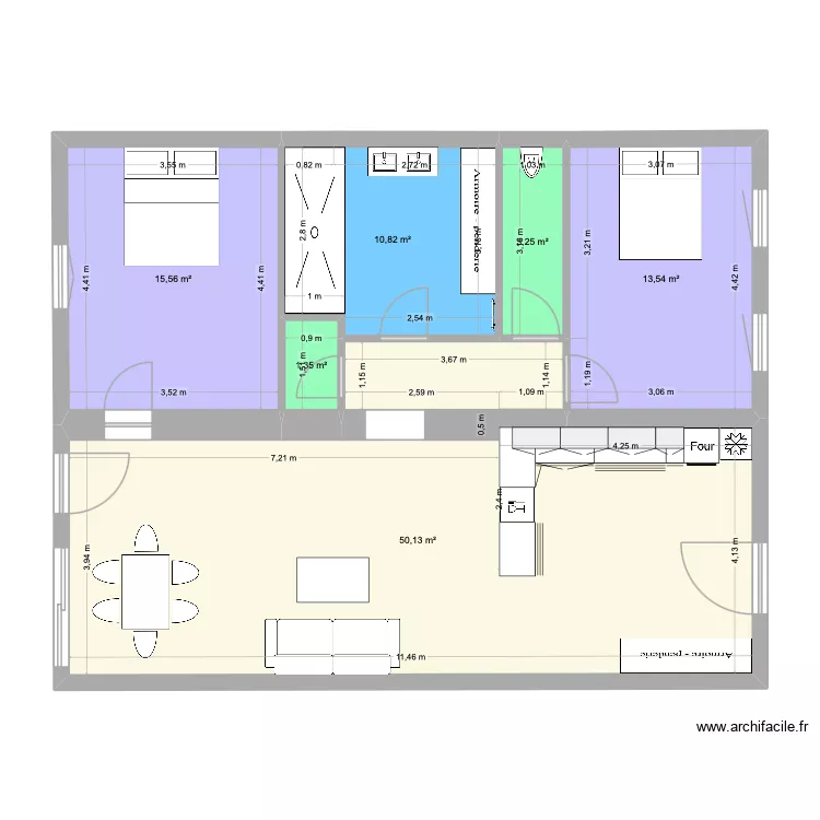 BUBOSQ - BLANQUEFORT. Plan de 