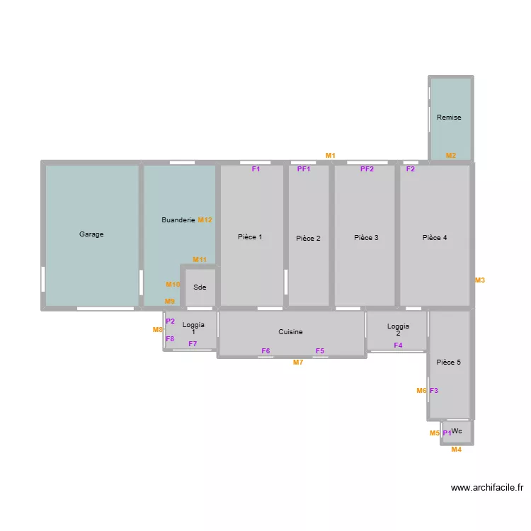 Sochard le fenouiller. Plan de 13 Pièces et 41 m² Sochard le fenouiller. Plan de 13 Pièces et 41 m²