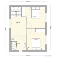 Plan villa étage
