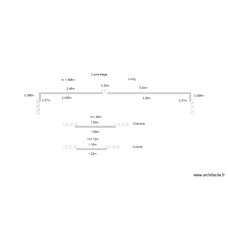 chassis trois roi. Plan de 