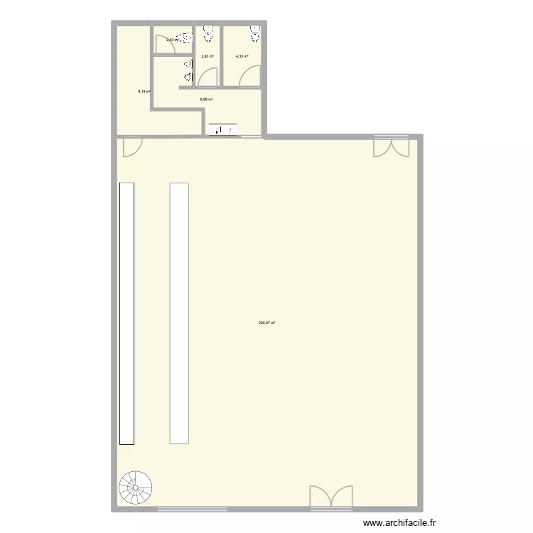 PUB. Plan de 6 et 229 m² PUB. Plan de 6 et 229 m²