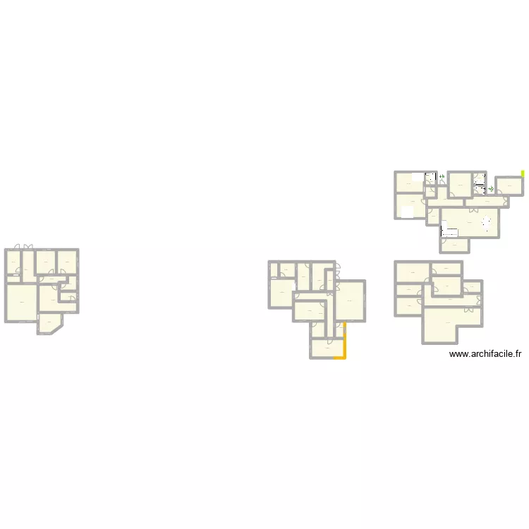Maison 2. Plan de 