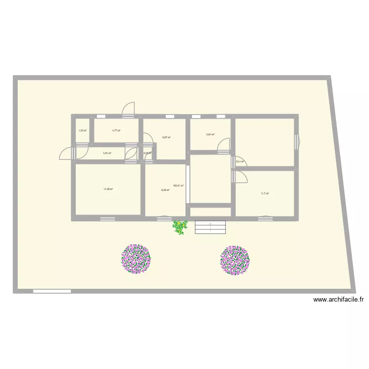 maison 1. Plan de 11 et 368 m² maison 1. Plan de 11 et 368 m²