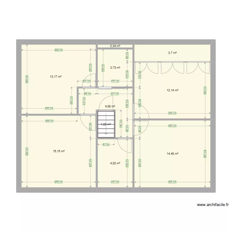 Plan de Base Mamie côté. Plan de 10 et 74 m² Plan de Base Mamie côté. Plan de 10 et 74 m²