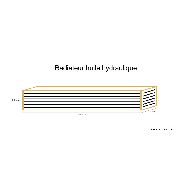 raditeur bva. Plan de 0 pièce et 0 m2