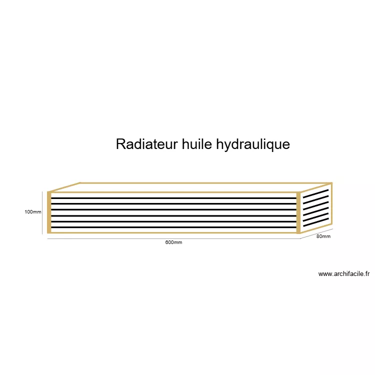 raditeur bva. Plan de 
