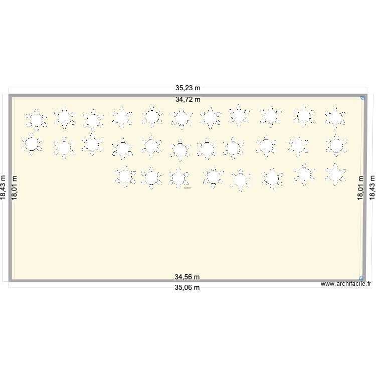 terrasse. Plan de 0 pièce et 0 m2