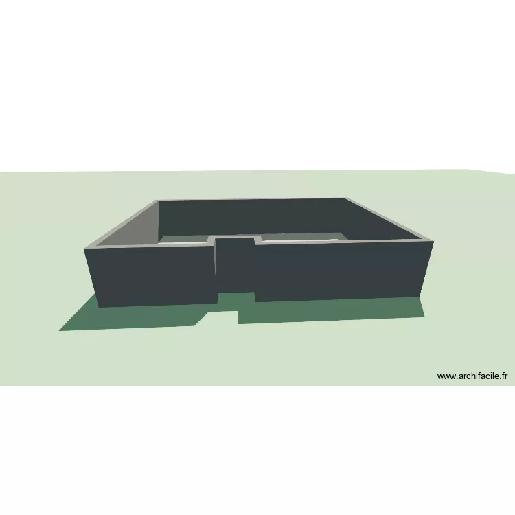 plan 1. Plan de 1 Pièce et 110 m²
