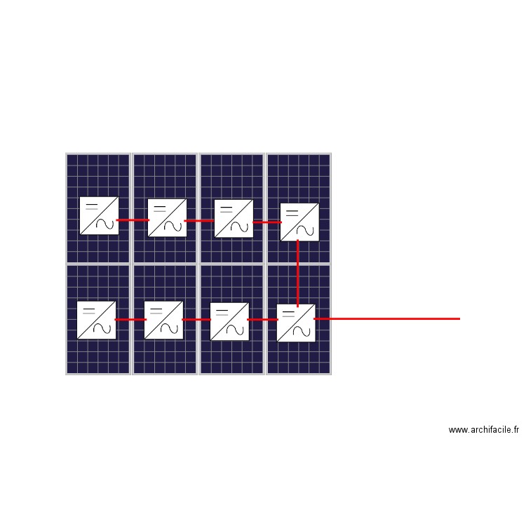 Plan photovoltaique belhon. Plan de 0 pièce et 0 m2