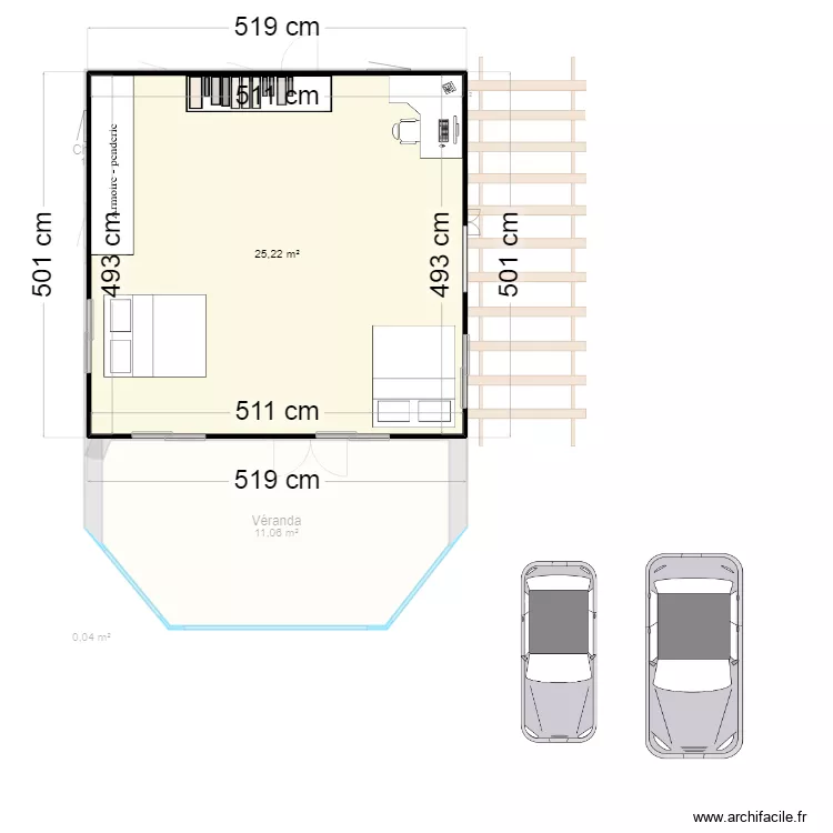 La Grande montée etage 1. Plan de La Grande montée etage 1. Plan de