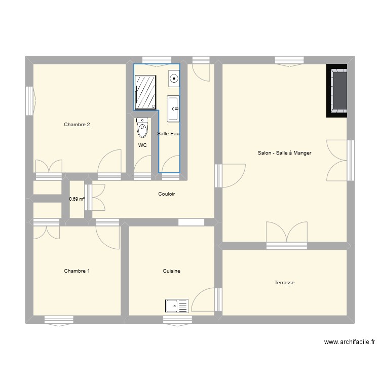 A VIGNA. Plan de 0 pièce et 0 m2